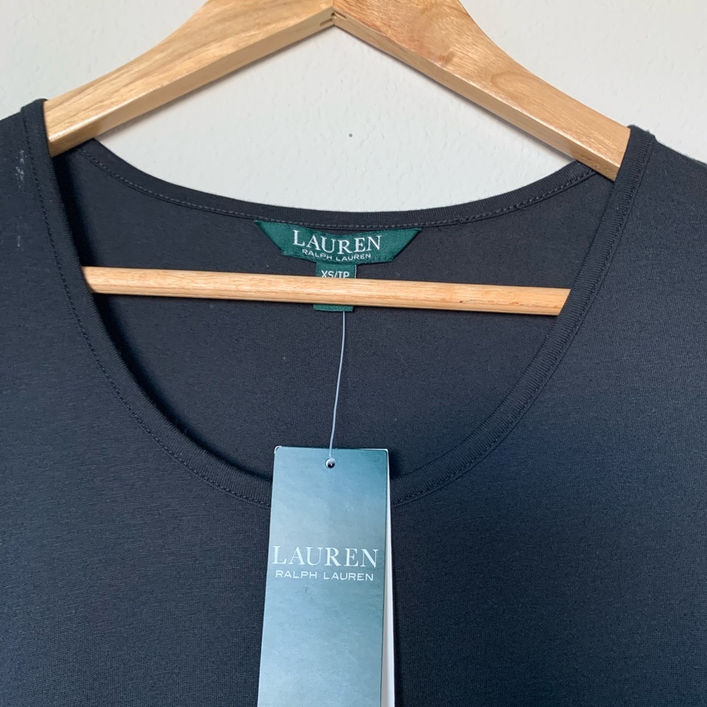 NWT Ralph Lauren Black Dress XS